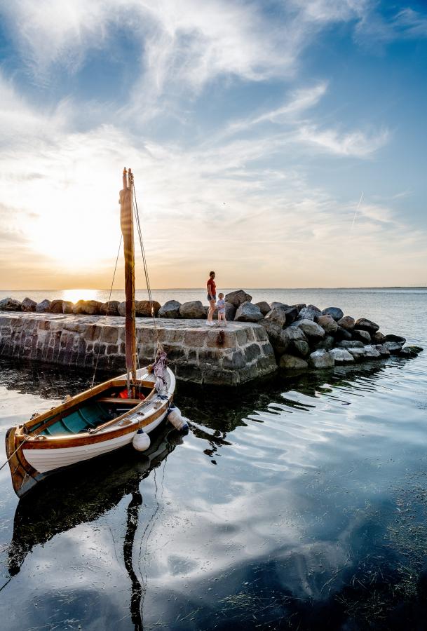 Båd i havn - Løgstør