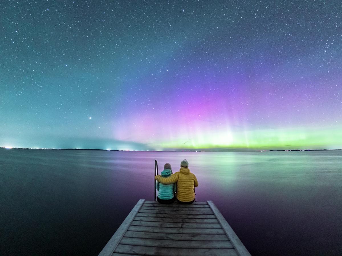 Nordlys over Himmerland