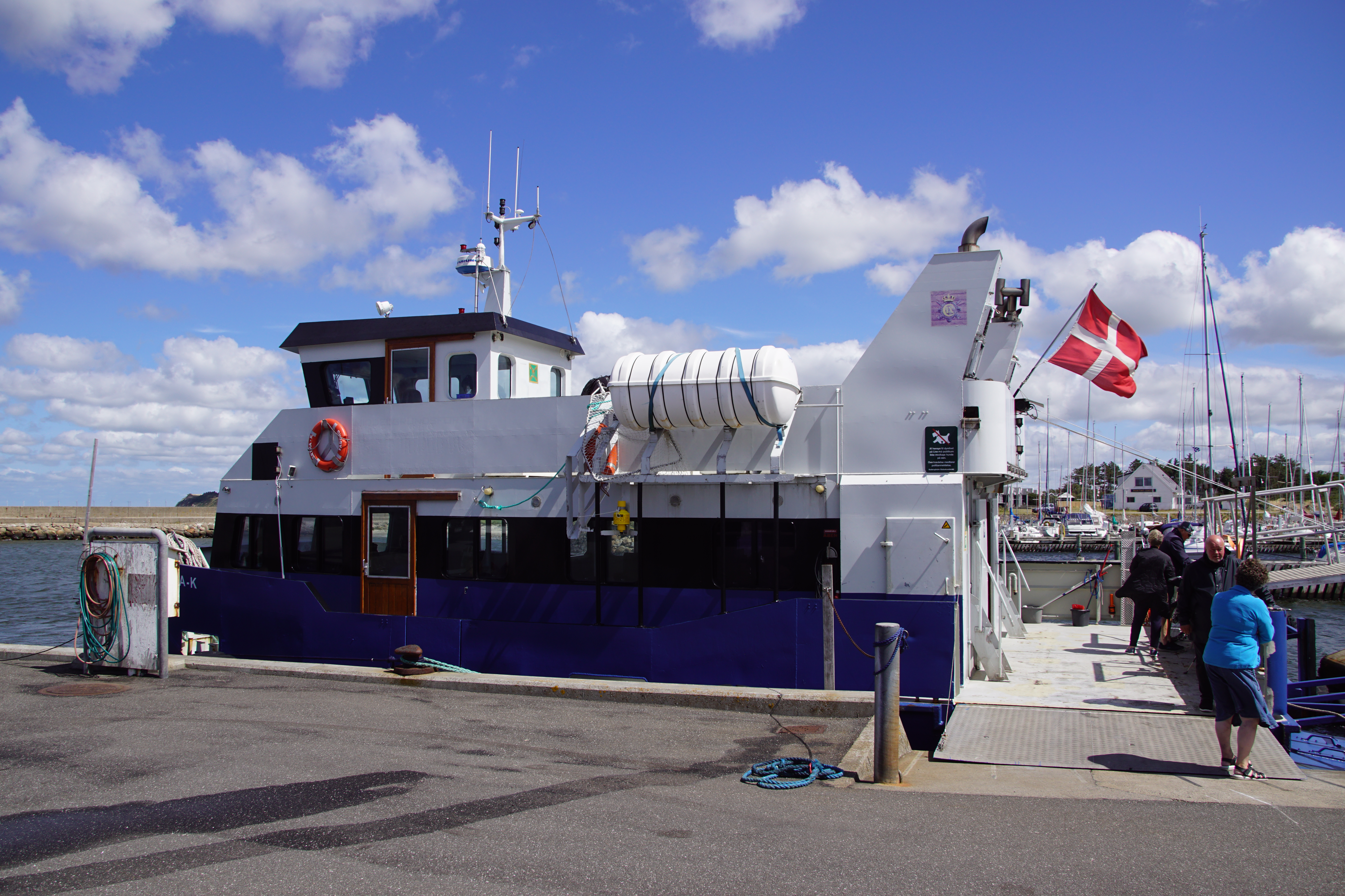 Livø, Bertha-K, Færge