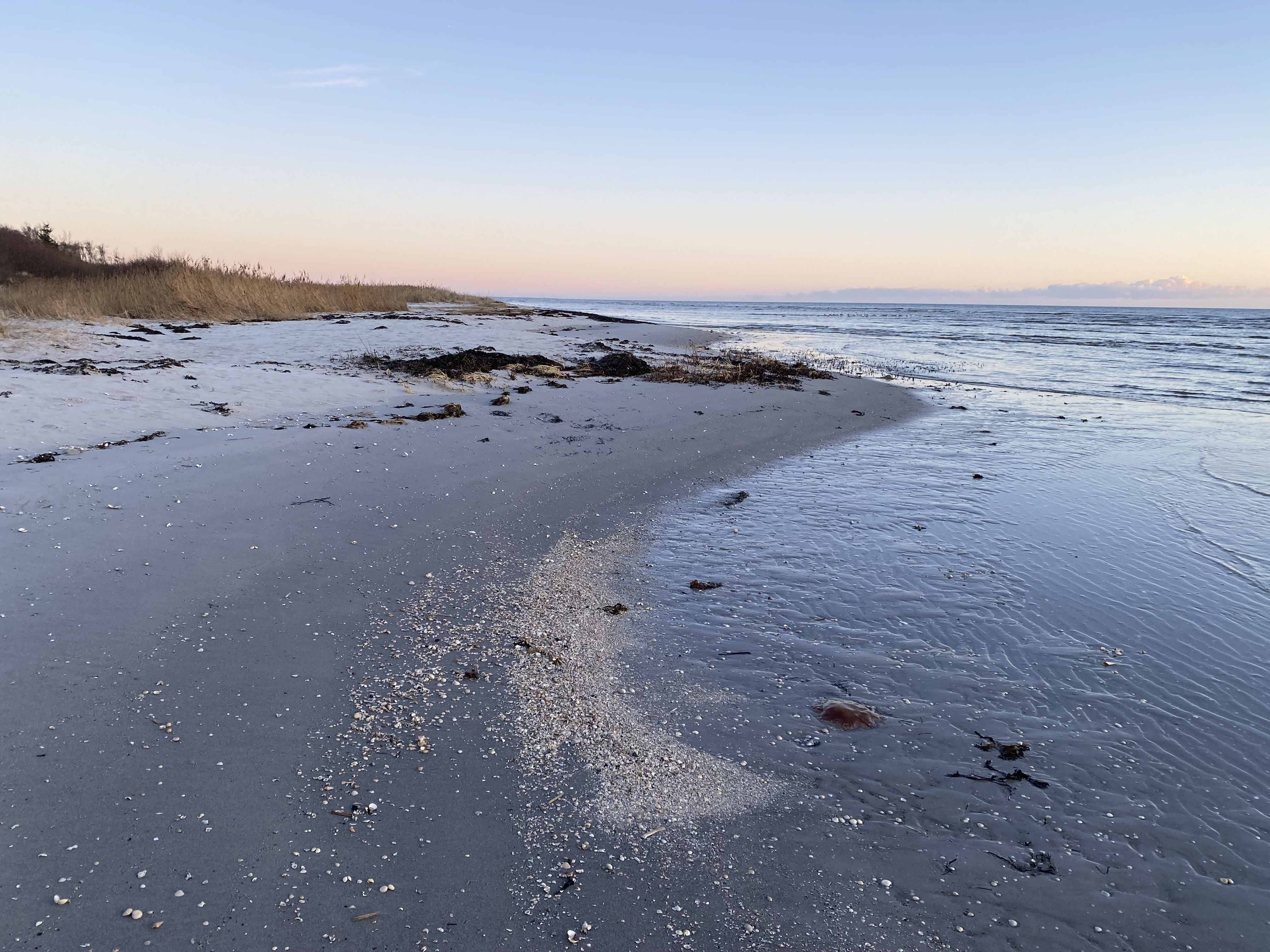 Øster Hurup strand solopgang