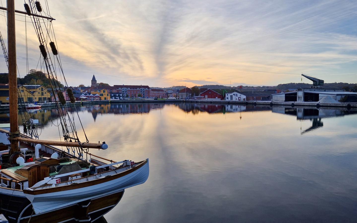 Hobro ved Mariager Fjord