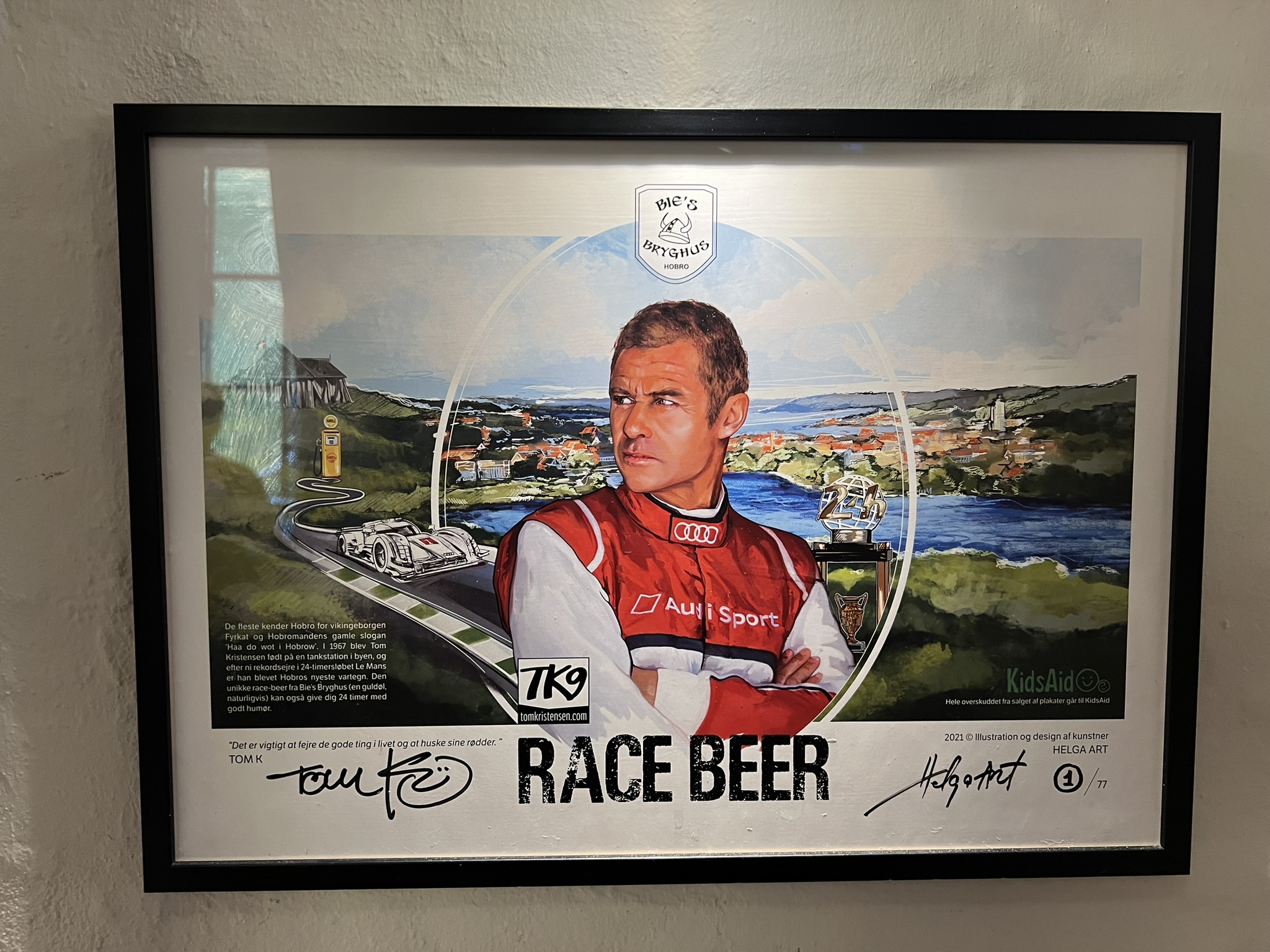 Vandretur i Himmerland, Bies Bryghus, Tom Kristensen, Frie Fodspor