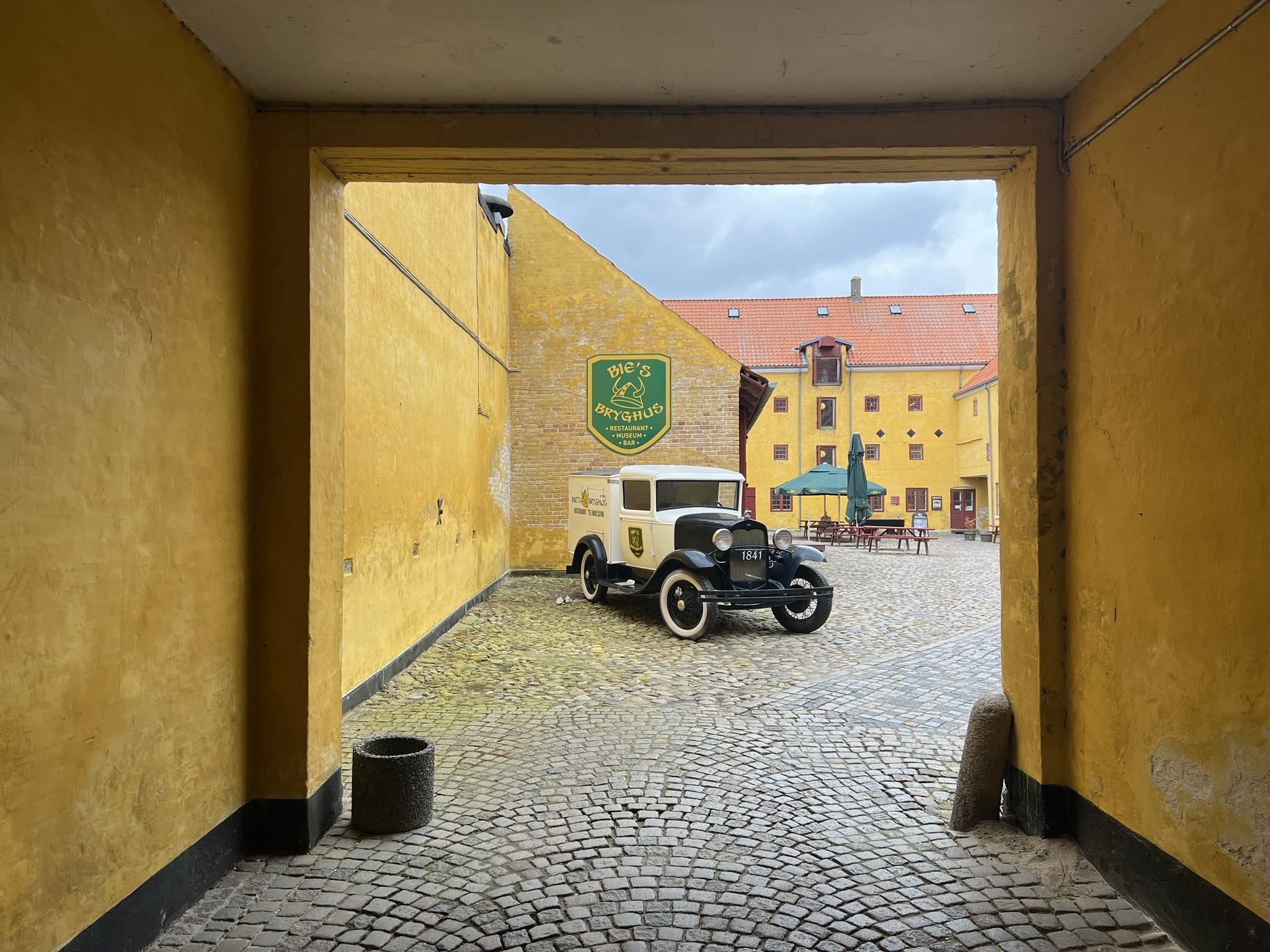 Vandretur i Himmerland, Bies Bryghus, veteranbil, Frie Fodspor