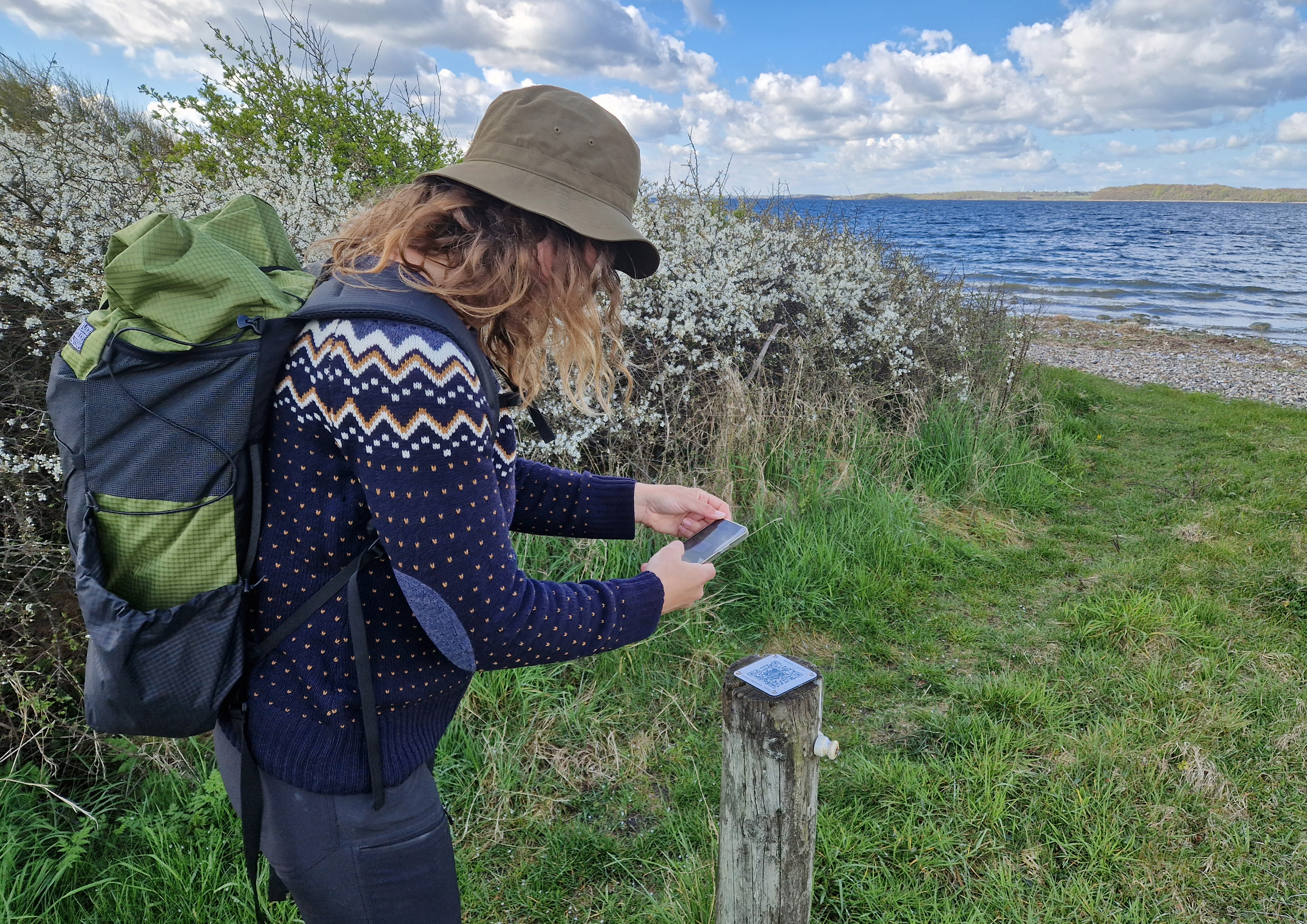 Vandretur i Himmerland, Digterurten, Louns Halvøen, Frie Fodspor