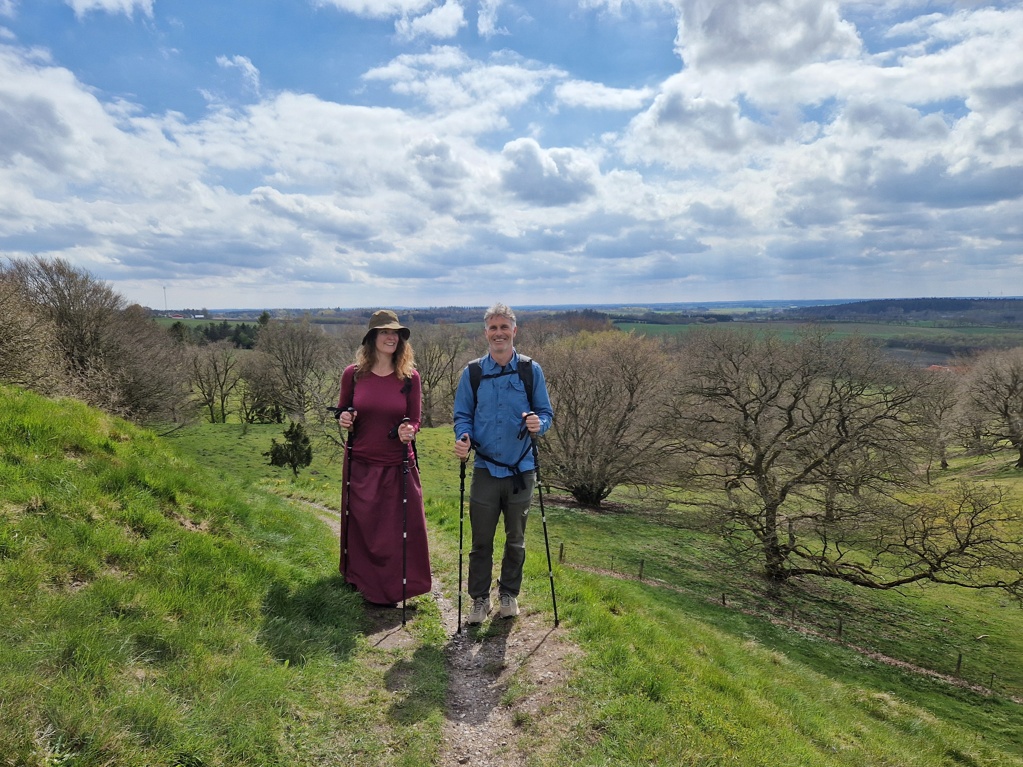 Vandretur i Himmerland, Mariager Ruten, vandrere i landskabet, Frie Fodspor
