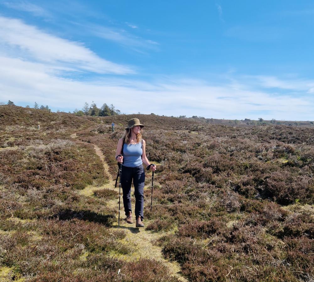 Vandretur i Himmerland, De Himmerlandske Heder, Frie Fodspor