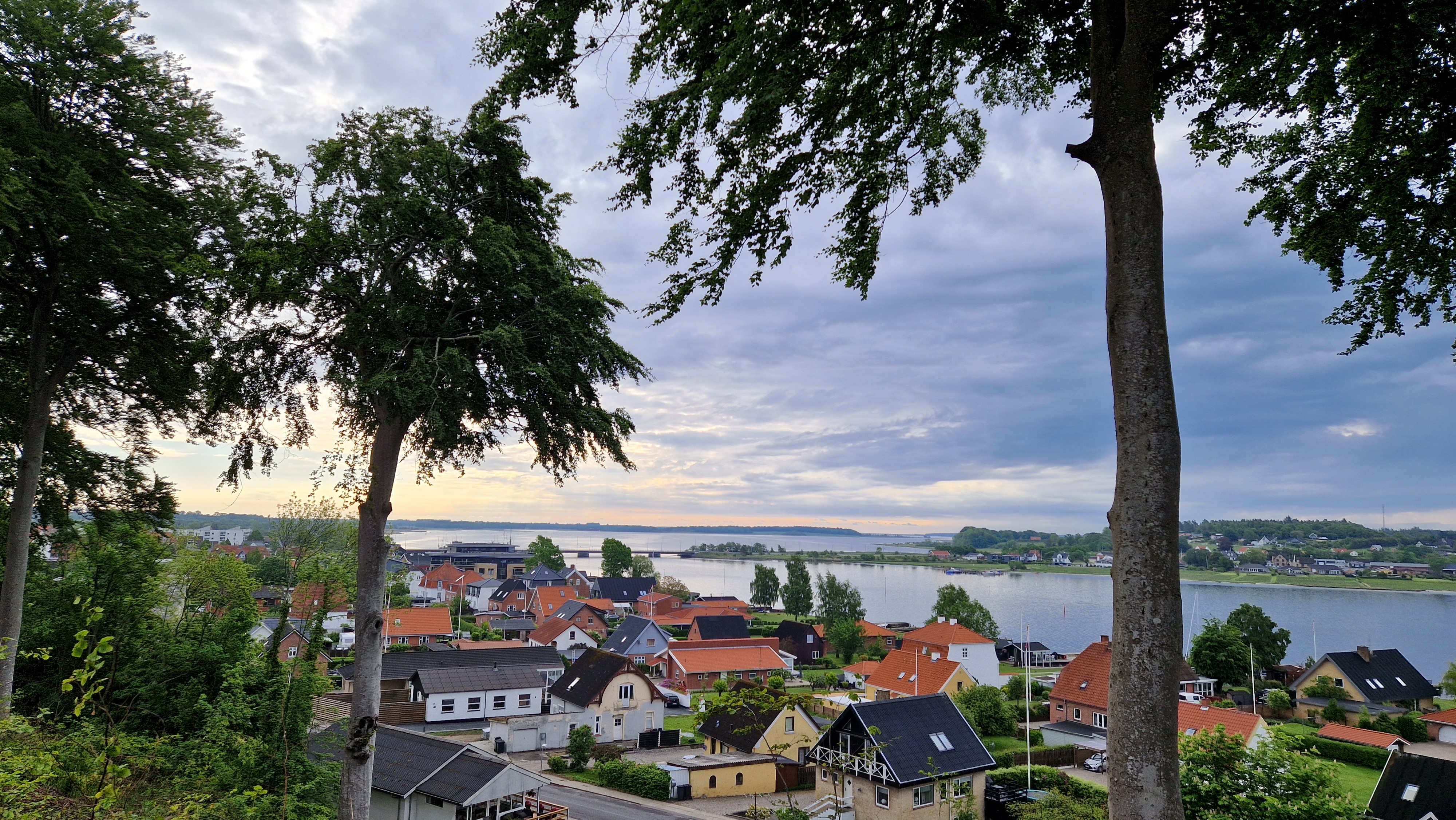 Hadsund - udsigt til fjorden